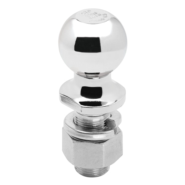 Reese 63840 Class V Hitch Ball-2-5/16" Ball x 1-1/4" Shank x 2-3/4" Shank Length 20000 lbs. GTW Chrome 63840 - main